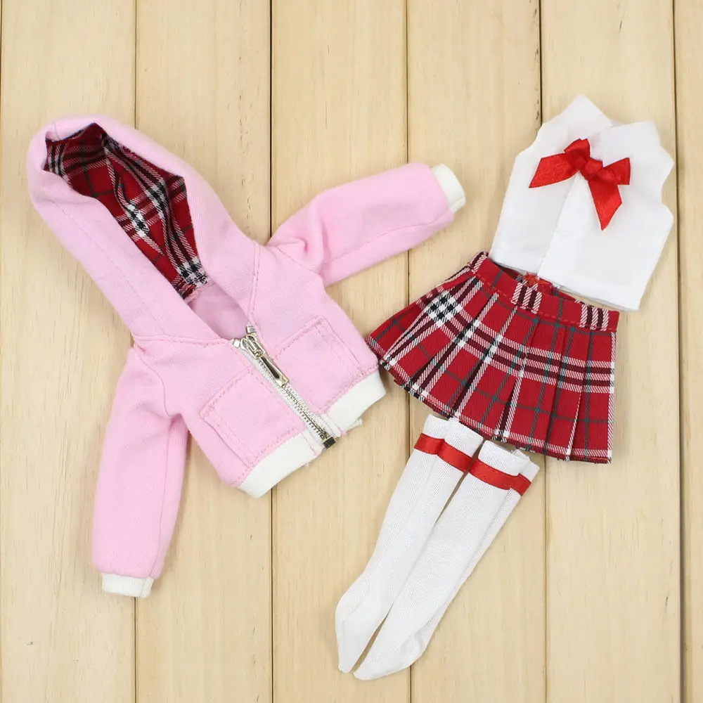 Fortune Days for 1/6 BJD Doll clothes Youth student suits 30cm Highly High Quality Blyth reborn girls Toy Gifts
Fortune Days for 1/6 BJD Doll clothes Youth student suits 30cm Highly High Quality Blyth reborn girls Toy Gifts
