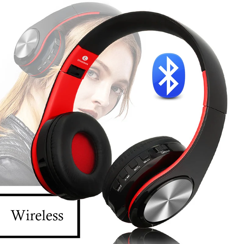 Bluetooth 5.0 Sport Headphones Wireless Stereo Earphones Foldable Headsets Adjustable Earbuds music headset FM Microphone
Bluetooth 5.0 Sport Headphones Wireless Stereo Earphones Foldable Headsets Adjustable Earbuds music headset FM Microphone