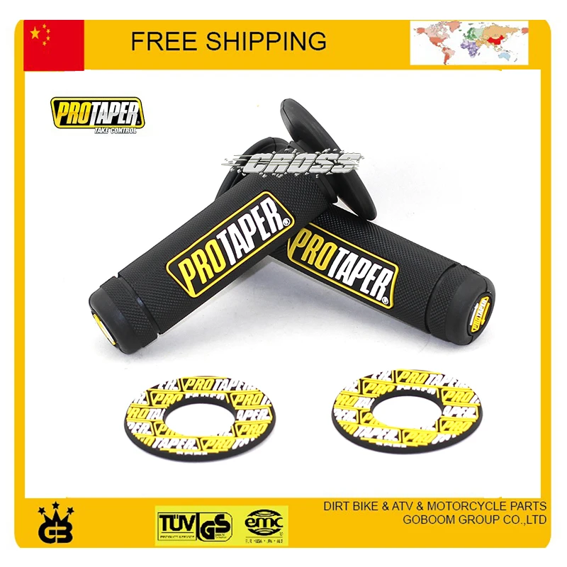 Pro Taper Handlebar Universal Mount Kit Grips PROGRIP MOTOCROSS ENDURO HANDLEBAR PRO GRIPS YELLOW RM Full Diamond Grip Black
Pro Taper Handlebar Universal Mount Kit Grips PROGRIP MOTOCROSS ENDURO HANDLEBAR PRO GRIPS YELLOW RM Full Diamond Grip Black