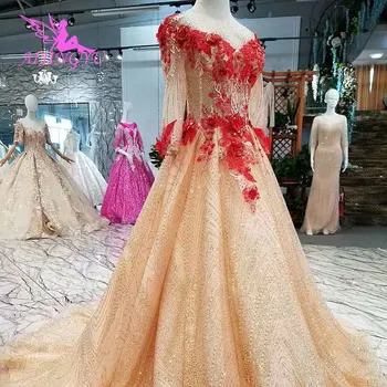 AIJINGYU Simple Bride Dresses Bridal Plus Size With Sleeves Moroccan French Lace Gown With Long Train Dress For The Wedding
AIJINGYU Simple Bride Dresses Bridal Plus Size With Sleeves Moroccan French Lace Gown With Long Train Dress For The Wedding
