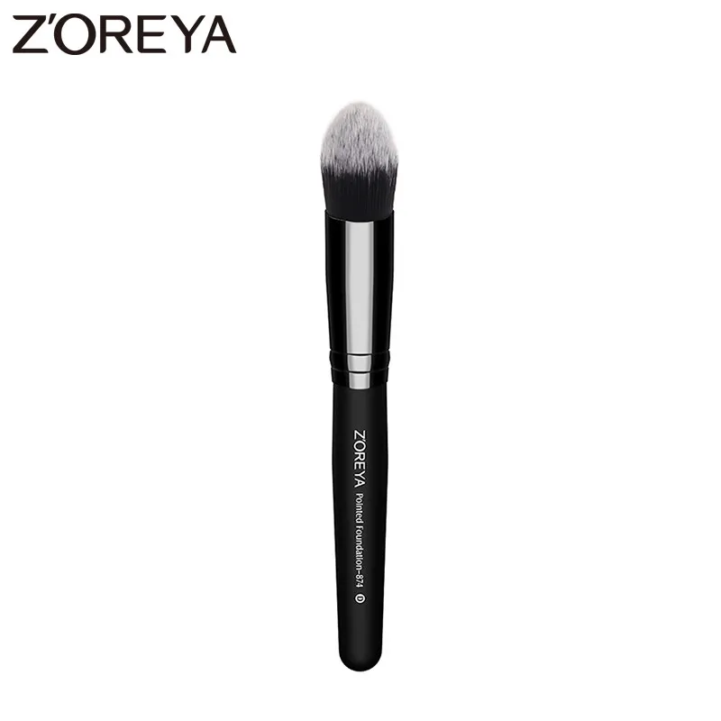 Zoreya Brand women pointed foundation makeup brushes Kabuki Make Up Tool wooden Handle Synthetic Brush
Zoreya Brand women pointed foundation makeup brushes Kabuki Make Up Tool wooden Handle Synthetic Brush