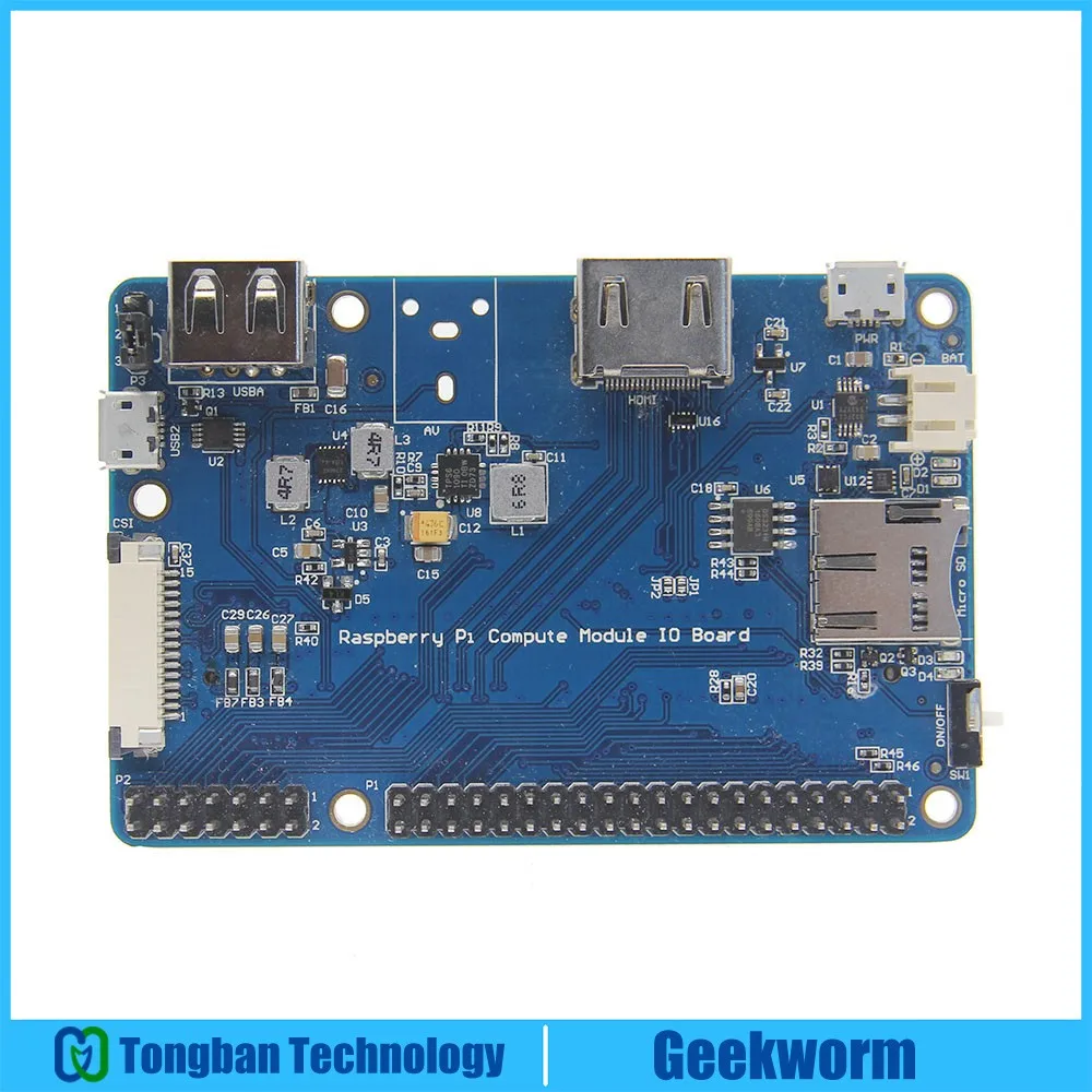 Raspberry pi CM3 / CM3L IO Expansion Board for Raspberry Pi Compute Module 3 / 3 Lite
Raspberry pi CM3 / CM3L IO Expansion Board for Raspberry Pi Compute Module 3 / 3 Lite
