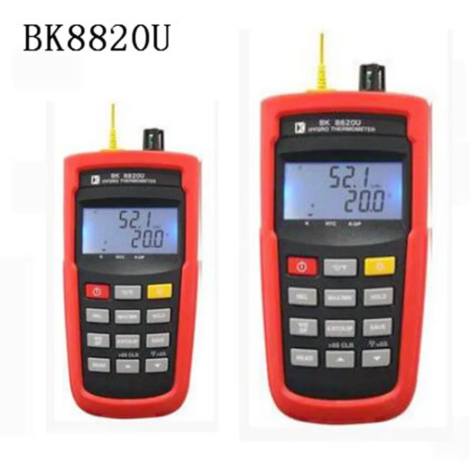 Измеритель температуры и влажности BK8820U типа K с USB интерфейсом и электрическим адаптером
Измеритель температуры и влажности BK8820U типа K с USB интерфейсом и электрическим адаптером