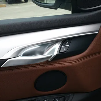 Carbon Fiber Style 4pcs Car Inner Door Handle Bowl Cover Decoration Decals For BMW X5 F15 X6 F16 2014-18 ABS Interior Decals 
Carbon Fiber Style 4pcs Car Inner Door Handle Bowl Cover Decoration Decals For BMW X5 F15 X6 F16 2014-18 ABS Interior Decals