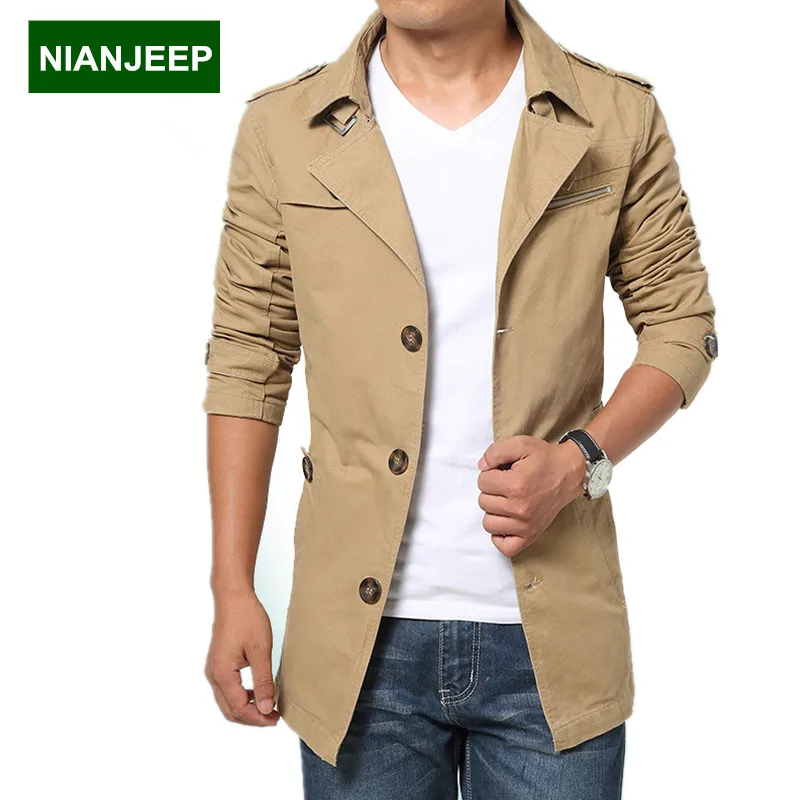Brand new men's jacket in autumn and winter long cotton Slim casual male jacket M-5XL men Outdoors tooling coats Windbreaker
Brand new men's jacket in autumn and winter long cotton Slim casual male jacket M-5XL men Outdoors tooling coats Windbreaker