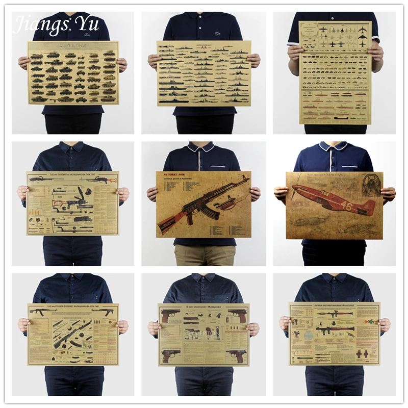 Weapon Collection Poster Cafe Bars Kitchen Decor Posters Adornment Vintage Poster Retro 51*35cm Wall Stickers
Weapon Collection Poster Cafe Bars Kitchen Decor Posters Adornment Vintage Poster Retro 51*35cm Wall Stickers