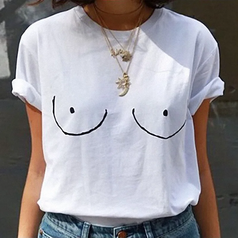 funny TITTIES BOOBS BOOBIES Print Cotton Casual Women brand T shirt short sleeve white black 3d cotton t-shirt women
funny TITTIES BOOBS BOOBIES Print Cotton Casual Women brand T shirt short sleeve white black 3d cotton t-shirt women