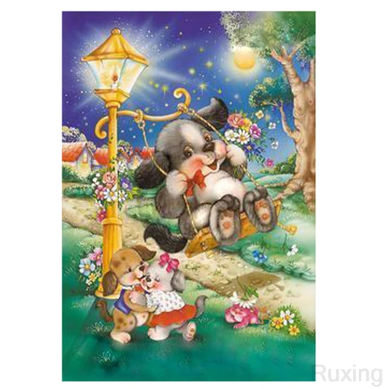 Diamond Painting "Cartoon puppy playing" 5D Full Square Drill Daimond Painting Embroidery for Home Decor Cartoon Animal Gift
Diamond Painting "Cartoon puppy playing" 5D Full Square Drill Daimond Painting Embroidery for Home Decor Cartoon Animal Gift