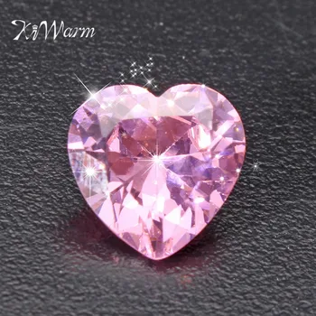 KIWarm 10x10mm 5.51ct Light Pink Sapphire Heart Faceted Cut VVS Loose Gemstone Decor for DIY Jewelry Rings Bracelets Crafts
KIWarm 10x10mm 5.51ct Light Pink Sapphire Heart Faceted Cut VVS Loose Gemstone Decor for DIY Jewelry Rings Bracelets Crafts