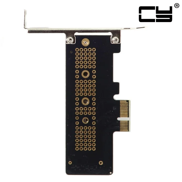 PCI-E 3.0 x4 Lane to M.2 NGFF M-Key SSD Nvme AHCI PCI Express Host Converter Card Adapter with PCI bracket Low profile bracket 
PCI-E 3.0 x4 Lane to M.2 NGFF M-Key SSD Nvme AHCI PCI Express Host Converter Card Adapter with PCI bracket Low profile bracket