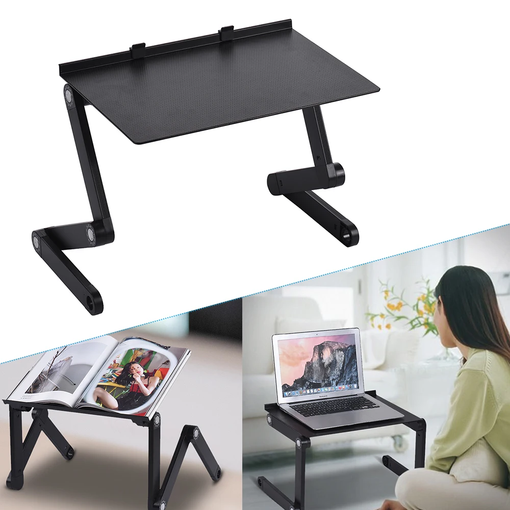 Foldable Laptop Lapdesks Table Stand Holder cooler Vented Computer Desk Bed Lap Tray 360 Degree Adjustable Aluminum Alloy
Foldable Laptop Lapdesks Table Stand Holder cooler Vented Computer Desk Bed Lap Tray 360 Degree Adjustable Aluminum Alloy