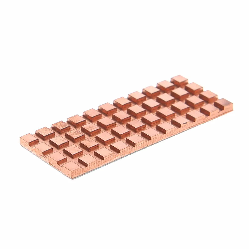1Pc Ultra Thin Pure Copper Cooling M.2 NGFF 2260 Solid Hard Disk Cooler Heat Sink Heatsink 48x18x2mm C26
1Pc Ultra Thin Pure Copper Cooling M.2 NGFF 2260 Solid Hard Disk Cooler Heat Sink Heatsink 48x18x2mm C26