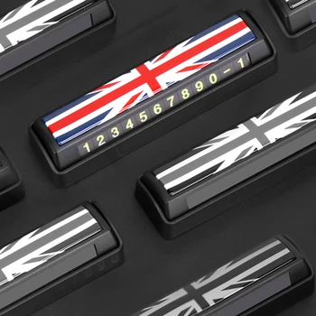 Universal UK Jack Car Temporary Parking Card Phone Number Luminous For MINI Cooper One S F54 F55 F56 F60 R55 R56 R60 Accessories
Universal UK Jack Car Temporary Parking Card Phone Number Luminous For MINI Cooper One S F54 F55 F56 F60 R55 R56 R60 Accessories