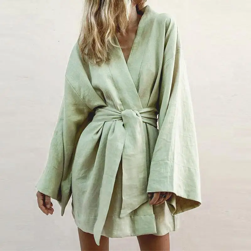 Turmeric cotton dress Solid Long sleeve v neck dress 2019 Autumn Japanese style women dresses ladies short vestidos streetwear
Turmeric cotton dress Solid Long sleeve v neck dress 2019 Autumn Japanese style women dresses ladies short vestidos streetwear