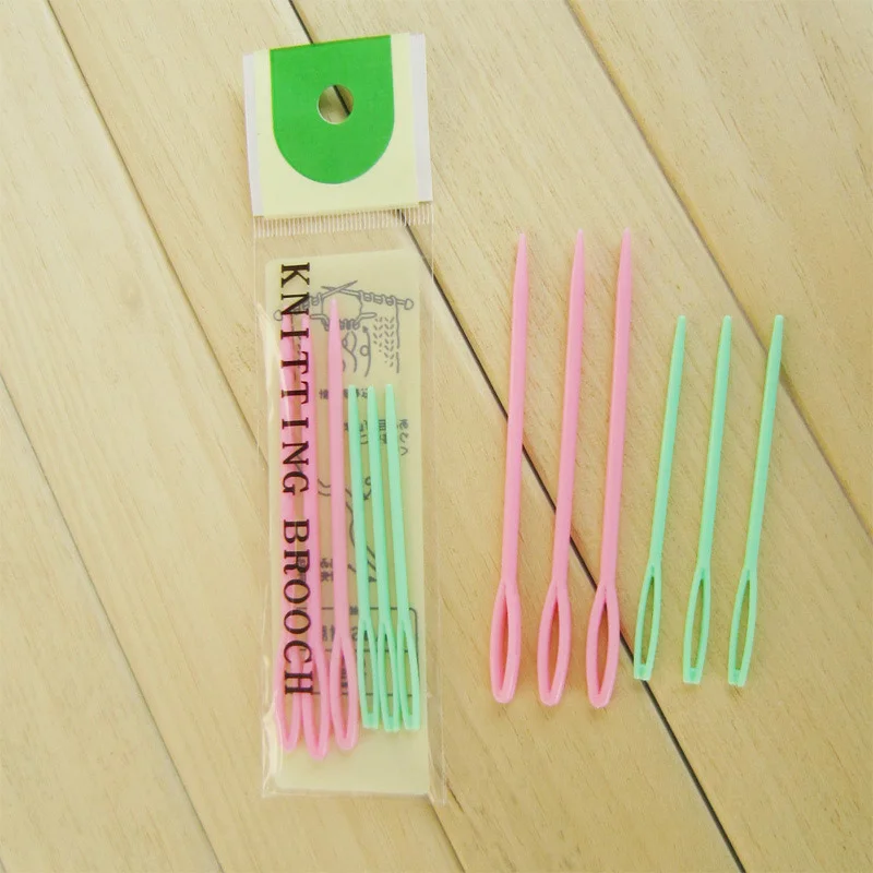 6Pcs/LOT Muliti-Color Plastic Hand Sewing Needle Yarn Darning Tapestry Knit Tool VBD88 P0.21
6Pcs/LOT Muliti-Color Plastic Hand Sewing Needle Yarn Darning Tapestry Knit Tool VBD88 P0.21