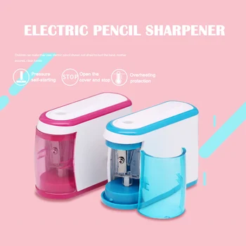 With a safety cover Avoid injury Automatic Electric Pencil Sharpener Sacapuntas Electrico School Stationery UY8
With a safety cover Avoid injury Automatic Electric Pencil Sharpener Sacapuntas Electrico School Stationery UY8