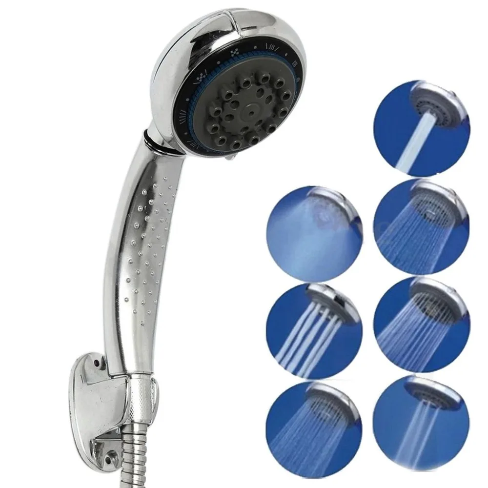 1Pc Chrome Shower Head Anti-limescale Water-saving Universal Large Showerhead with 7 Mode Functions for Bathroom
1Pc Chrome Shower Head Anti-limescale Water-saving Universal Large Showerhead with 7 Mode Functions for Bathroom