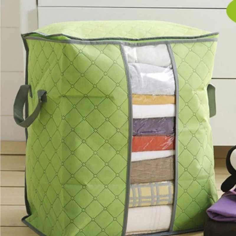 HOME Non Woven Portable Durable Cloth Container Quilt Organizer Storage Bag Box For Clothing Underbed Pouch
HOME Non Woven Portable Durable Cloth Container Quilt Organizer Storage Bag Box For Clothing Underbed Pouch