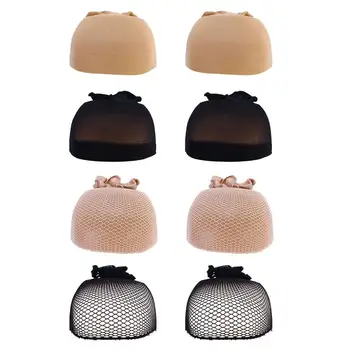 ETEREAUTY 8pcs Elastic Wig Caps Glueless Hair Net Wig Liner Hairnet Snood Nylon Stretch Mesh
ETEREAUTY 8pcs Elastic Wig Caps Glueless Hair Net Wig Liner Hairnet Snood Nylon Stretch Mesh