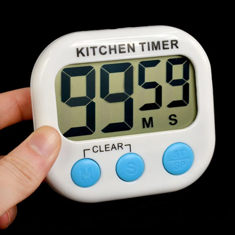Magnetic LCD Digital Kitchen Countdown Timer Alarm with Stand White Kitchen Timer Practical Cooking Timer Alarm Clock NO battery
Magnetic LCD Digital Kitchen Countdown Timer Alarm with Stand White Kitchen Timer Practical Cooking Timer Alarm Clock NO battery