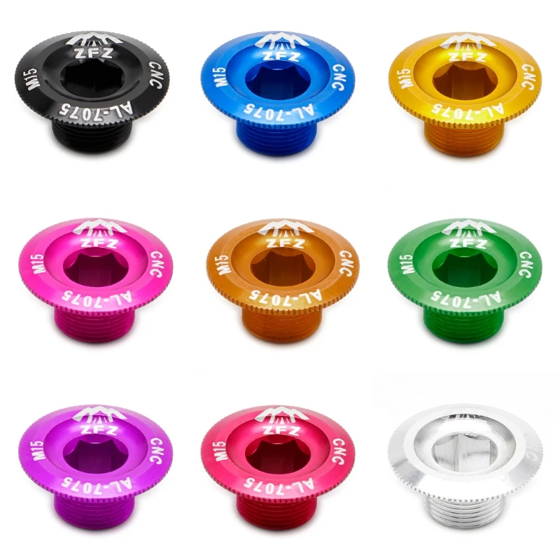 

Mountain Bike Crankset Crank Cover Screws M15 Aluminum MTB Accessories Dental Plate Screws Screw Axis