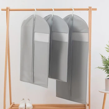 HOOMIN Clothes Dust Cover PEVA Coat Suit Dress Protect Storage Bag Wardrobe Hanging Clothing Covers Home Organizer Zipper
HOOMIN Clothes Dust Cover PEVA Coat Suit Dress Protect Storage Bag Wardrobe Hanging Clothing Covers Home Organizer Zipper