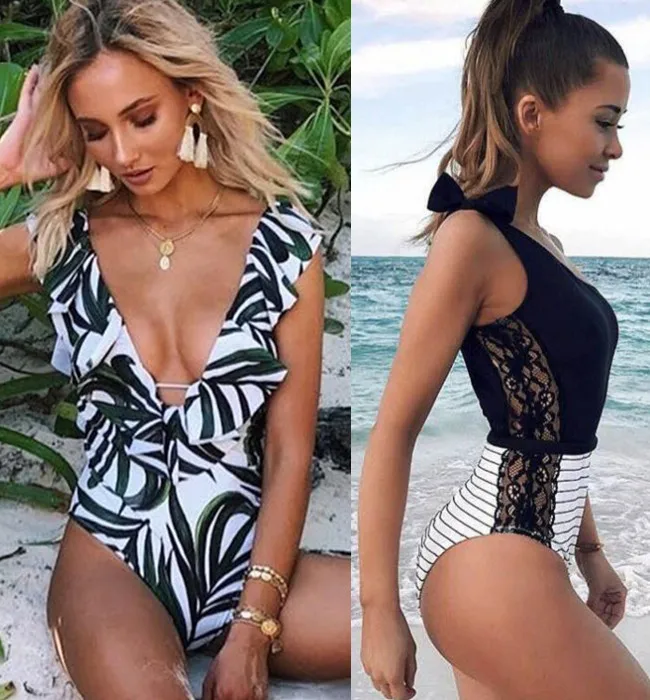 Sexy One Piece Swimsuit Women 2019 Summer Beachwear Lace One Shoulder Swimwear Backless Bathing Suits Bodysuit Monokini Swimsuit
Sexy One Piece Swimsuit Women 2019 Summer Beachwear Lace One Shoulder Swimwear Backless Bathing Suits Bodysuit Monokini Swimsuit