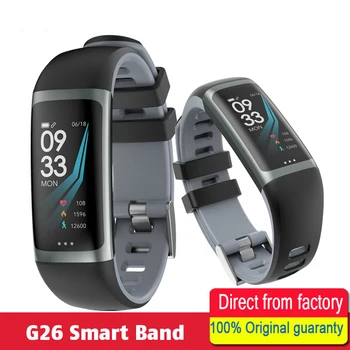 G26 Smart Bracelet Fitness Tracker Color Screen Waterproof Watch Heart Rate Blood Pressure Oxygen Wristband Sports Band
G26 Smart Bracelet Fitness Tracker Color Screen Waterproof Watch Heart Rate Blood Pressure Oxygen Wristband Sports Band