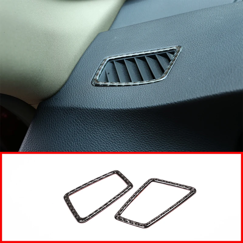 2Pcs Carbon Fiber Dashboard Air Conditioning Vent Frame Stickers Trim For BMW 3 Series E90 E92 2005-2012 Car Accessories
2Pcs Carbon Fiber Dashboard Air Conditioning Vent Frame Stickers Trim For BMW 3 Series E90 E92 2005-2012 Car Accessories