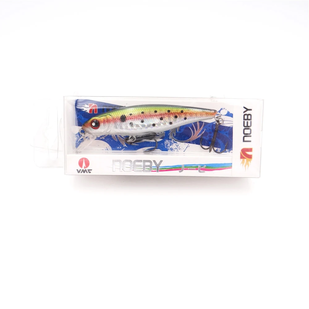 NOEBY-1pc-Fishing-Lure-80mm-9-3g-Floating-0-0-8m-Minnow-Lures-Fishing-Bait-VMC (4)