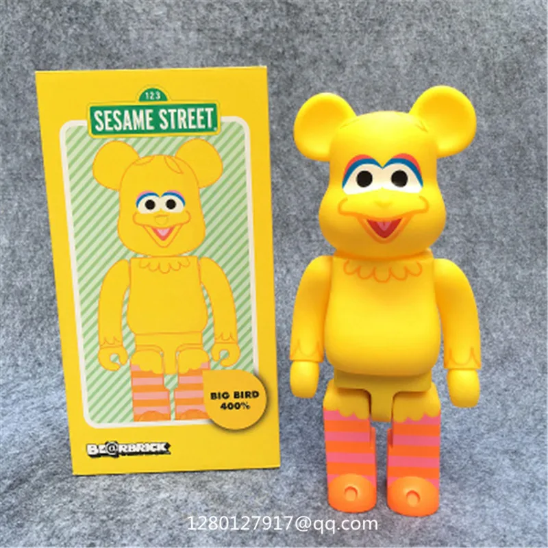 Anime Bearbrick 400% Bearbrick Sesame Street Toucan Gloomy Brick Vinyl Action Figure Collectible Model Toy 28 CM BOX P679
Anime Bearbrick 400% Bearbrick Sesame Street Toucan Gloomy Brick Vinyl Action Figure Collectible Model Toy 28 CM BOX P679