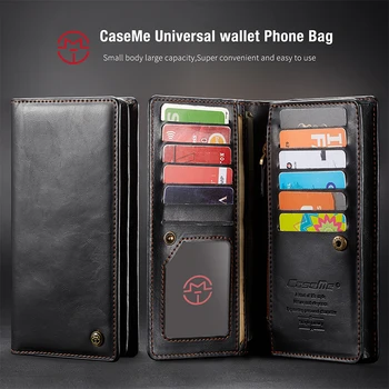 CaseMe Universal Luxury Leather Wallet Case For iPhone X XS MAX XR 8 6s 7 Plus Card Slots Phone Pouch For Samsung Note 9 S9 Case
CaseMe Universal Luxury Leather Wallet Case For iPhone X XS MAX XR 8 6s 7 Plus Card Slots Phone Pouch For Samsung Note 9 S9 Case