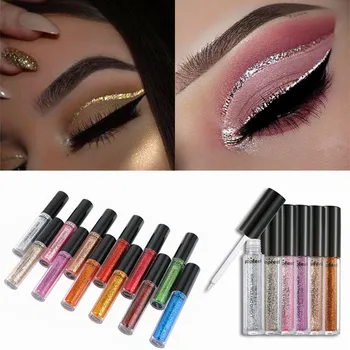 Long-lasting Diamond Glitter Liquid Eyeshadow Pencil Waterproof Women Shiny Shimmer Makeup Eye Shadow Liner
Long-lasting Diamond Glitter Liquid Eyeshadow Pencil Waterproof Women Shiny Shimmer Makeup Eye Shadow Liner