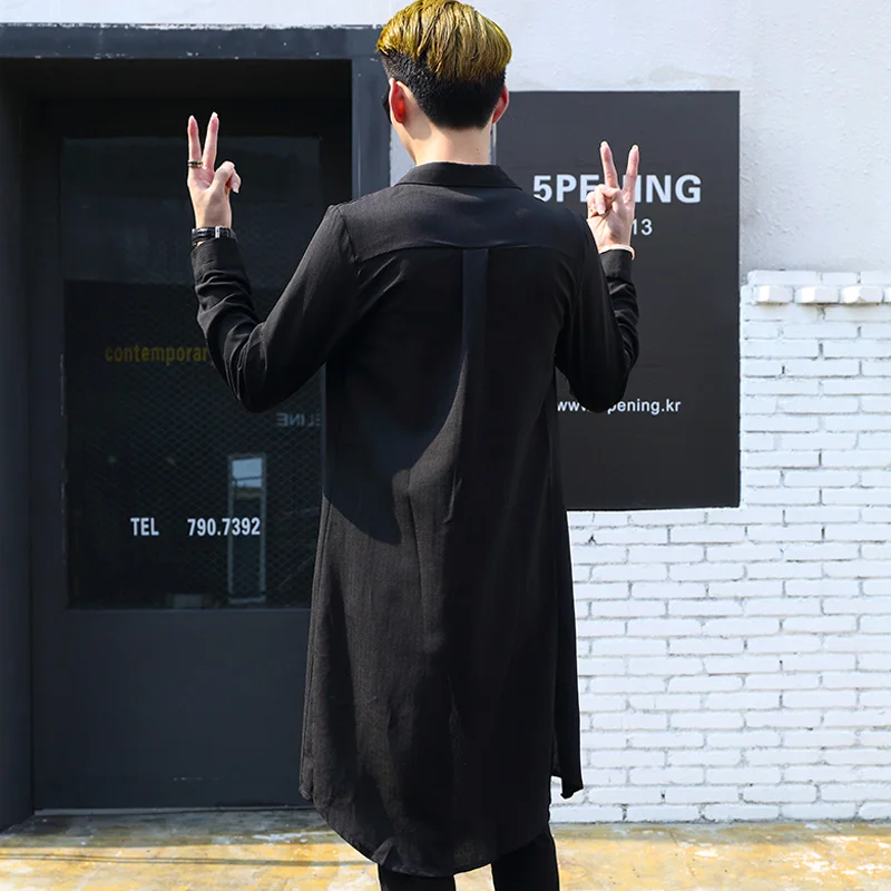 New 2019 Men's Clothing Plus size Autumn linen thin long sleeved shirts Korean style hair stylist trend sunscreen long shirts
New 2019 Men's Clothing Plus size Autumn linen thin long sleeved shirts Korean style hair stylist trend sunscreen long shirts