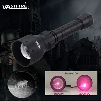 T50 400yards Zoomable Adjustable IR Light Hunting Torch Black 850nm IR Night Vision illuminator Zoomable Infrared Hunting Light
T50 400yards Zoomable Adjustable IR Light Hunting Torch Black 850nm IR Night Vision illuminator Zoomable Infrared Hunting Light