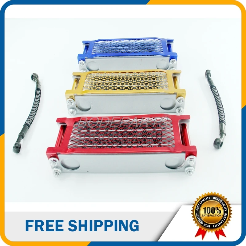 Motorcycle Universal Radiator Aluminum Colorful Oil Cooler With Short Tubing For Oil-cooled 50cc-160cc Engine Free Shipping
Motorcycle Universal Radiator Aluminum Colorful Oil Cooler With Short Tubing For Oil-cooled 50cc-160cc Engine Free Shipping