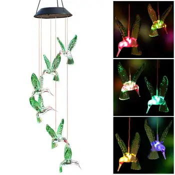 Solar String Lights Color Changing LED Mobile Hummingbird Wind Chimes Waterproof Outdoor Solar Lights for Home Yard Patio Gard
Solar String Lights Color Changing LED Mobile Hummingbird Wind Chimes Waterproof Outdoor Solar Lights for Home Yard Patio Gard