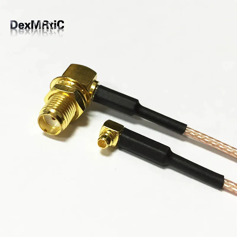 1PC SMA Female Jack nut Right Angle Connector Switch MMCX Male Plug Right Angle Connector RG178 Wholesale 15CM 6"
1PC SMA Female Jack nut Right Angle Connector Switch MMCX Male Plug Right Angle Connector RG178 Wholesale 15CM 6"