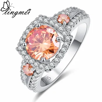 lingmei New Comes Round Champagne & Olive Green White CZ Silver ColorRing Size 6-9 Luxury Women Fashion Wedding Jewelry
lingmei New Comes Round Champagne & Olive Green White CZ Silver ColorRing Size 6-9 Luxury Women Fashion Wedding Jewelry