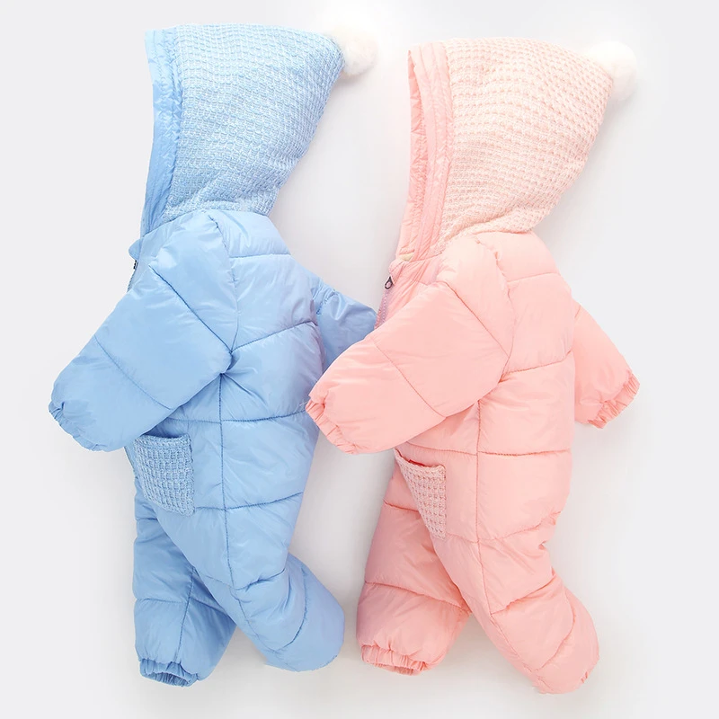 Winter Warm Baby Girl Boy Snowsuit White Duck Down Baby Double pocket Rompers Hoodies Newborn Overalls Kids Toddler Snow Wear
Winter Warm Baby Girl Boy Snowsuit White Duck Down Baby Double pocket Rompers Hoodies Newborn Overalls Kids Toddler Snow Wear