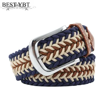 Best YBT Unisex belt fashion Weaving stripe Men elastic canvas belt trend casual Men and Women outdoor cowboy belt
Best YBT Unisex belt fashion Weaving stripe Men elastic canvas belt trend casual Men and Women outdoor cowboy belt