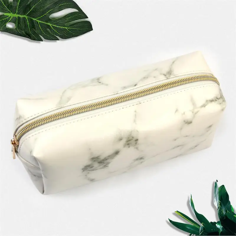 Professional Cosmetic Makeup Brushes Bag Portable Brushes Holder Fashion Marble Case Beauty Brush Bag With Zipper Cosmetic Bag
Professional Cosmetic Makeup Brushes Bag Portable Brushes Holder Fashion Marble Case Beauty Brush Bag With Zipper Cosmetic Bag