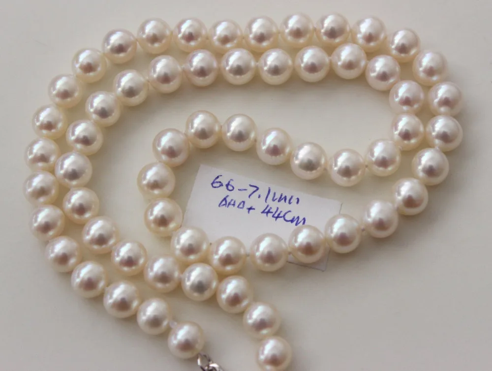 Free Shipping >>>>> elegant 6.6-7mm natural south seas white pearl necklace 17.5inch
Free Shipping >>>>> elegant 6.6-7mm natural south seas white pearl necklace 17.5inch