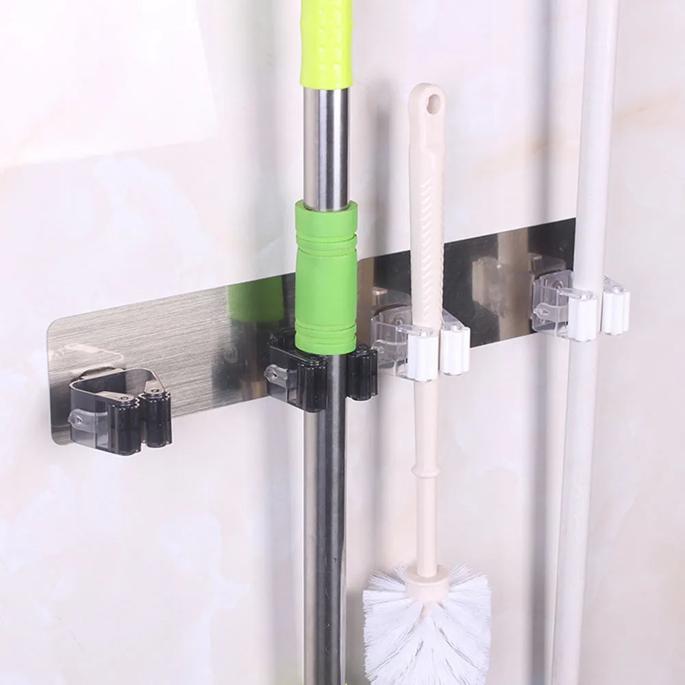 Wall Mounted Mop Organizer Holder Brush Broom Hanger Storage Rack Kitchen Tool Wall Housekeeper Random Colorful 17.8*7cm
Wall Mounted Mop Organizer Holder Brush Broom Hanger Storage Rack Kitchen Tool Wall Housekeeper Random Colorful 17.8*7cm