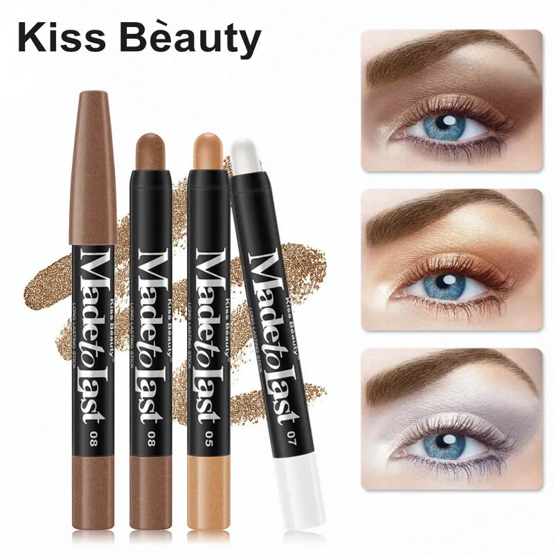 Eyeshadow Pencil Highlighter Shadow Pen Makeup Cosmetics Glitter Eyeshadows Nake Matte Shiny Eye Shadow Base Makeups For Women
Eyeshadow Pencil Highlighter Shadow Pen Makeup Cosmetics Glitter Eyeshadows Nake Matte Shiny Eye Shadow Base Makeups For Women