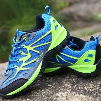 Men's Breathable Air Mesh Hiking Shoes Lace-Up Women Mountain Climbing Outdoor Sports Boots Sneakers scarpe trekking uomo
Men's Breathable Air Mesh Hiking Shoes Lace-Up Women Mountain Climbing Outdoor Sports Boots Sneakers scarpe trekking uomo