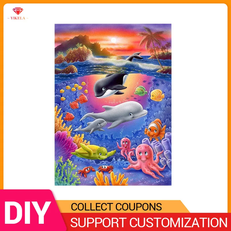 5D Diy Animals Inside the Ocean Full Round/Square Diamond Painting Crystal Diamond Mosaic Cross Stitch Embroidery Whale Turtle
5D Diy Animals Inside the Ocean Full Round/Square Diamond Painting Crystal Diamond Mosaic Cross Stitch Embroidery Whale Turtle