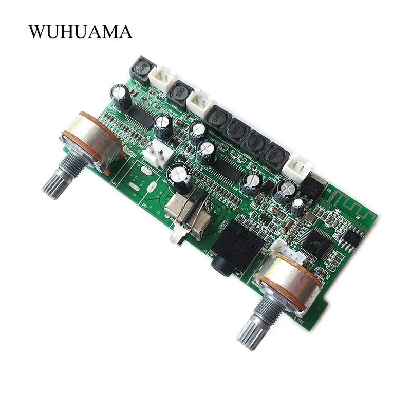 8-16V DC Stereo audio Audio Amplifier Board Wireless Bluetooth Receiver aux Amplificador 2.1 Channels Subwoofer Bass MP3
8-16V DC Stereo audio Audio Amplifier Board Wireless Bluetooth Receiver aux Amplificador 2.1 Channels Subwoofer Bass MP3