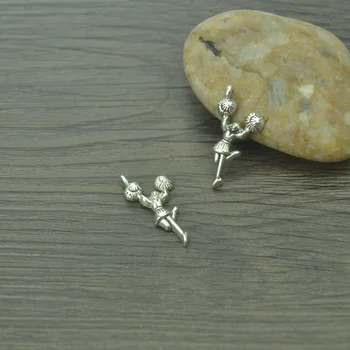 Wholesale 90pcs metal tibetan silver charms Cheerleading pendants hand made supplies fit necklaces bracelets jewelry makingB4270
Wholesale 90pcs metal tibetan silver charms Cheerleading pendants hand made supplies fit necklaces bracelets jewelry makingB4270