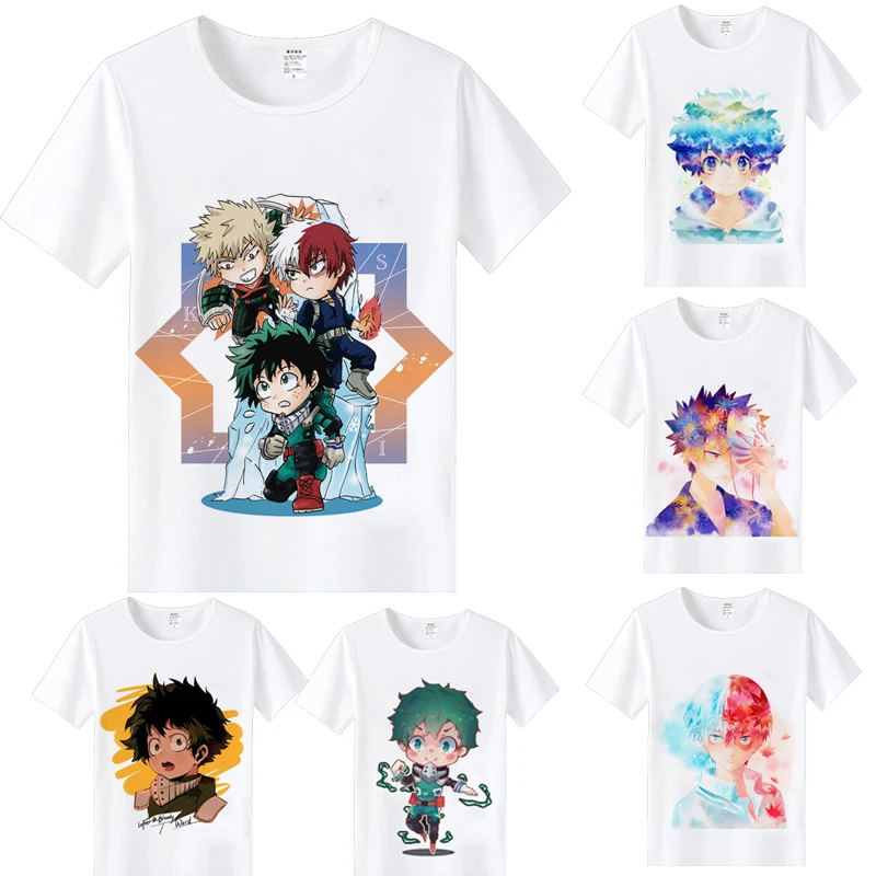 My Hero Academia T Shirts Man Short Sleeve Clothing Boku No Hero Academia Funny Cartoon Print T-shirt Unisex
My Hero Academia T Shirts Man Short Sleeve Clothing Boku No Hero Academia Funny Cartoon Print T-shirt Unisex